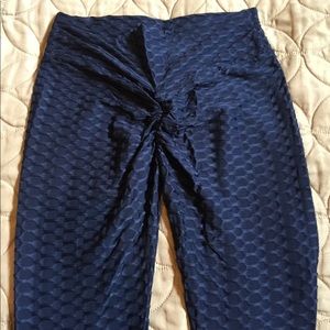 Royal blue color High Waist Leggings